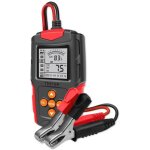 Testeur de batterie num�rique qoltec avec �cran lcd 12 v 24 v 3 ah - 200 ah