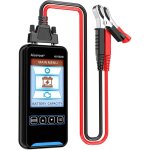 Testeur de batterie, testeur batterie voiture, 100 - 2000 cca testeur de batterie pour auto testeur de ...