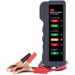 Testeur de batterie de voiture, 12v testeur de charge d'alternateur avec indicateur led, testeur batterie ...