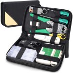 Testeur de c�ble r�seau - kit d'outils de r�paration informatique 12 en 1 - maintenance professionnelle ...