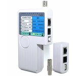 Aougo - testeur de câbles réseau rj11 rj45 usb bnc pour câble suivi utp stp lan Aougo - testeur de câbles réseau rj11 rj45 usb bnc pour câble suivi utp stp lan