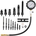 Mophorn - vevor testeur de compression avec 18 kits d'adaptateurs compressiometre pour moteurs diesel ... Mophorn - vevor testeur de compression avec 18 kits d'adaptateurs compressiometre pour moteurs diesel ...