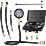 Vevor testeur de compression avec 9 kits d?adaptateurs compressiometre pour moteurs a essence jauge de ... Vevor testeur de compression avec 9 kits d?adaptateurs compressiometre pour moteurs a essence jauge de ...