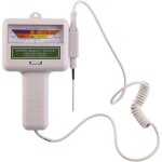 Testeur de qualit� de l'eau, testeur de ph 2 en 1 num�rique chlore / cl2 m�tre contr�leur de contr�le ...