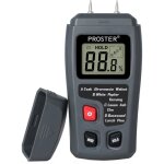 Testeur d'humidit� bois � 2 broches d�tecteur d'humidit� num�rique avec �cran lcd hd hygrom�tre bois ...