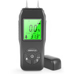 Testeur d'humidit� de bois de chauffage avec �cran lcd, d�tecteur d'humidit� de mat�riaux de construction ...