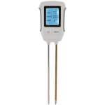 Testeur d'humidit� du sol avec affichage num�rique � double sonde ph - m�tre de haute pr�cision pour ...