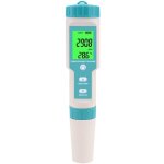 Testeur de ph num�rique 7 en 1 (0, 01) haute pr�cision pour la qualit� de l'eau (tds, ec, salinit�, temp�ratur ...