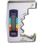 Testeur de piles num�rique universel, compatible avec les piles aa, aaa, cdn, 9v, 1, 5v et les mini - ...