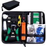 Testeur de rseau professionnel 9 en 1 kit d'outils de rparation de cbles rseau kit d'outils de maintenance ...