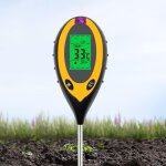 Testeur de sol 4 en 1 humidimtre de sol testeur humidit plante ph - mtre de sol pour humidit, ph, ...