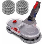 T�te de balai electrique pour dyson v15 v11 v10 v8 v7 avec r�servoir d'eau int�gr�, led lumi�re, vadrouille ...