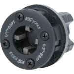 Ks tools ? t�te de fili�re pas gaz �1 / 2'' ? acier sp�cial ? diam�tre 61 mm ? hauteur 67 mm ? pour filetages ...