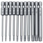 Tête de lot creuse poignée hexagonale tête de tournevis torx avec trou moyen jeu de têtes de tournevis ... Tête de lot creuse poignée hexagonale tête de tournevis torx avec trou moyen jeu de têtes de tournevis ...