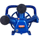 Tete de pompe de compresseur deair, 10 cv, tete de pompe a piston lubrifie a lhuile 3 cylindres, debit ...