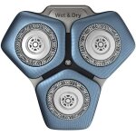 T�tes de rasage sh71 / 50 pour rasoirs philips s�ries s5000, s7000, sh60 / 70 et sh71 / 50 (bleu)