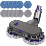 Tte de vadrouille electrique pour dyson v11 v10 v15 v8 v7 aspirateur, brosse lavante avec rservoir ...