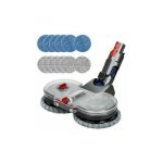 Tte de vadrouille electrique pour dyson v15 v11 v10 v8 v7 aspirateur avec rservoir d'eau amovible, ...