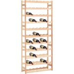 The living store - casier  bouteilles pour 77 bouteilles pinde beige