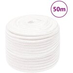The living store corde de bateau blanc complet 14 mm 50 m polypropyl�ne - corde de bateau - corde marine ...