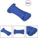 The living store - corde de bateau bleu 4 mm 50 m polypropylène - corde de bateau - corde polypropylene ... The living store - corde de bateau bleu 4 mm 50 m polypropylène - corde de bateau - corde polypropylene ...