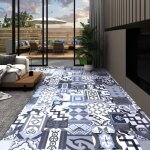 Dalle de plancher autoadhsif pvc 5, 11 m motif color - carrelage pvc - dallettes adhesifs - carreau ...