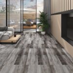 Planches de plancher pvc 5, 02 m 2 mm autoadhsif bois ray - parquet pvc - carrelage pvc - planchers ...