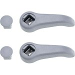 The lord of the tools lot de 2 leviers de r�glage de si�ge de rechange 7701209658 7701470827 compatible ...