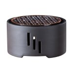 Th�i�re en c�ramique chaud bougie chauffe stand th� avec m�tal rack th� po�le lait chaud pour la maison ...