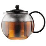 - th�i�re avec filtre assam 1 l en inox