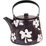 Théière avec filtre sakura noire 1l - table passion Théière avec filtre sakura noire 1l - table passion