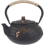 Th�i�re en fonte bouilloire en fonte du sud bouilloire � th� en fer 0, 9 l