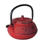 Th�i�re en fonte lacor - rouge - capacit� 0, 25 litres