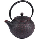 Thire en fonte octo noire avec filtre inox 1 litre - table passion