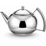 Th�i�re avec infuseur feuille de th� en vrac 2 litres th�i�re en acier inoxydable caf� eau petite bouilloire ...