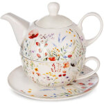 Theiere en porcelaine maki avec tasse 3 pieces