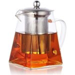 Thire en verre clair de avec rsistant  la chaleur filtre, convenable pour rchaud  alcool, micro ...
