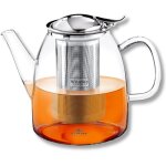 Th�i�re en verre avec infuseur en m�tal 1, 45 l
