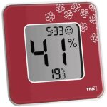 Tfa dostmann - thermo - hygromtre style rouge