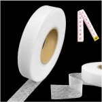 Thermocollant 65 m�tres - ruban adh�sif thermofusible 20 mm de large - ourlet sans couture pour pantalon, ...