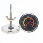 Thermomtre - - barbecue extrieur grill fumoir thermomtre en acier inoxydable calibre de temprature ...