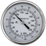 Thermom�tre bim�tallique ts - bx40 thermom�tre pour barbecue thermom�tre pour barbecue