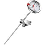 Thermom�tre de cuisine, 12'longue cuisine en acier inoxydable cuisine thermom�tre � sonde avec clip pour ...