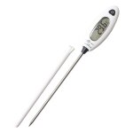 Aougo - thermomtre de cuisine cadeau homme femme nol utile thermomtre cuisson digital sonde thermomtre ...