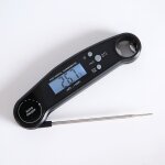 Thermometre cuisine  sonde, thermomtre barbecue patisserie lecture instantane ultra - rapide, alarme ...