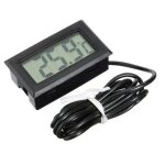 Thermom�tre digital affichage lcd sonde piscine aquarium frigo r�frig�rateur