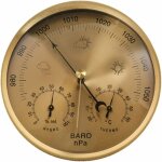 Thermomtre extrieur hygromtre 3 - en - 1 baromtre suspendu mural aucune batterie requise  la maison ...
