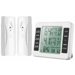 Thermom�tre frigo, thermometre r�frig�rateur avec alarme cong�lateur, thermom�tre int�rieur ext�rieur ...