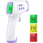 Thermometre frontal adulte, thermometre frontal infrarouge, 2 en 1 thermom�tre san contact b�b� adulte ...