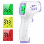 Thermomtre frontal adulte thermomtre infrarouge avec alerte de fivre thermomtre frontal 2 en 1 sans ...